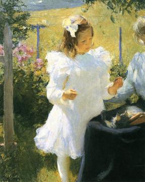 Sunlight Artwork by Frank Weston Benson