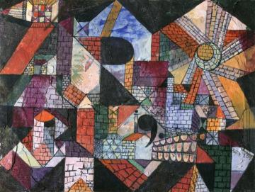 City Of R Artwork by Paul Klee