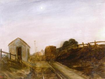 Wayside Station Artwork by John Sloan