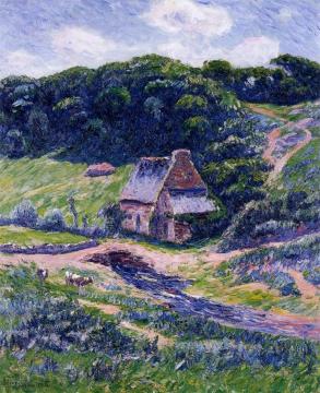 Farm at Doelan Artwork by Henry Moret