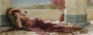 Odalisque Artwork by Emile Eisman-Semenowsky