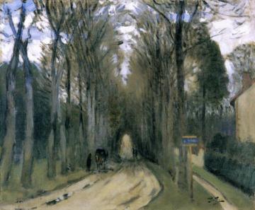 The Road to Boubaix Artwork by Pierre Eugène Montézin