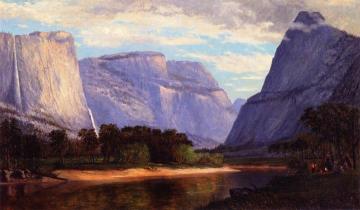 The Hetch Hetchy Valley On The Toulumne River, California Artwork by Frank Henry Shapleigh
