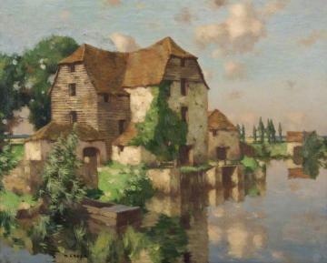 A Berkshire Mill Artwork by David Gauld