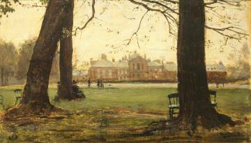 Kensington Palace, London Artwork by Edward Frederick Brewtnall