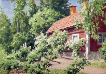 Summer Idyll Artwork by Johan Krouthén