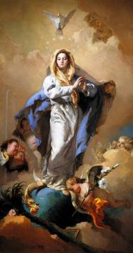 The Immaculate Conception Artwork by Giovanni Battista Tiepolo