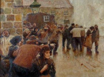 The Storm Artwork by Harold Knight