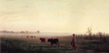 Cool Morning On The Prarie Artwork by Junius R. Sloan