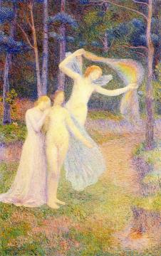 The Spring Artwork by Hippolyte Petitjean