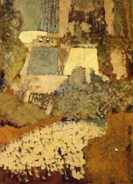Bird's Eye View Of A Garden Artwork by Edouard Vuillard