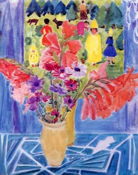 Bouquet Artwork by Erich Heckel