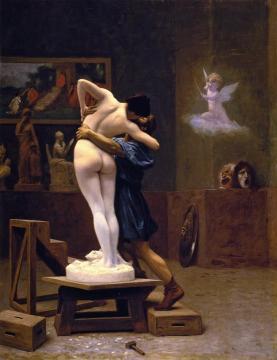 Pygmalion And Galatea Artwork by Jean Leon Gerome