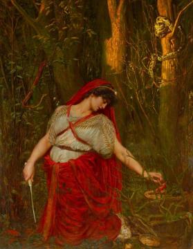 Medea The Sorceress Artwork by Valentine Cameron Prinsep