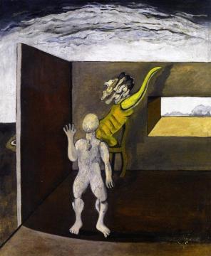 Surrealist Composition Artwork by Victor Brauner