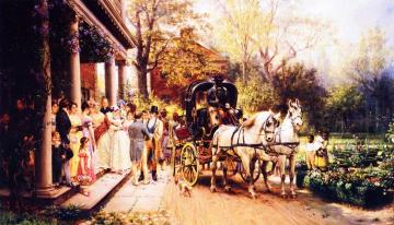 A Virginia Wedding Artwork by Edward Lamson Henry