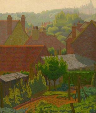 Early Morning Artwork by Charles Ginner