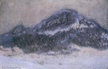 Mount Kolsaas in Misty Weather Artwork by Claude Oscar Monet