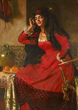 Carmen Artwork by Valentine Cameron Prinsep