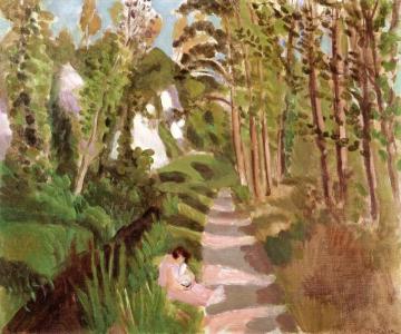 The White Dress, by the Loup Artwork by Henri Matisse