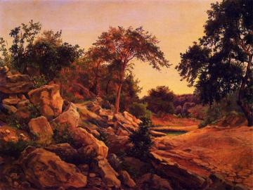 On Shoal Creek, Austin Artwork by Herman Lungkwitz