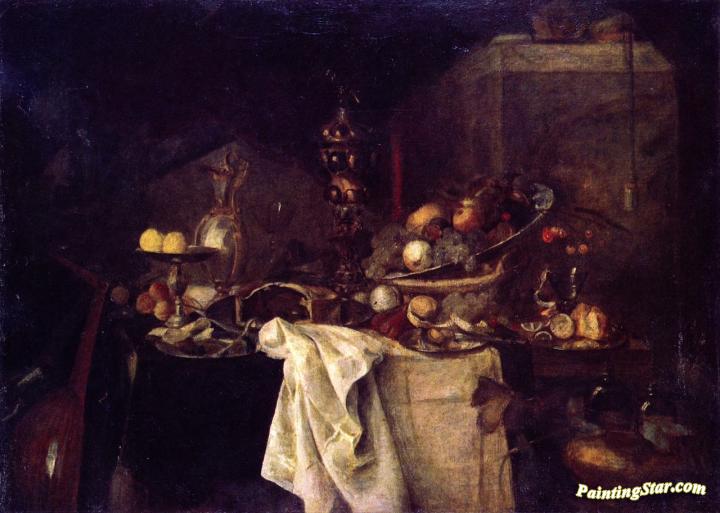 La Deserte (after Jan Davidsz, De Heem) Artwork by Henri Matisse