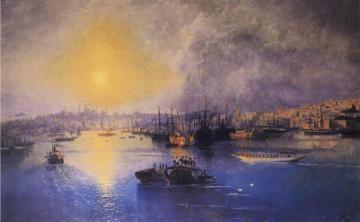 Constantinople Sunset Artwork by Ivan Constantinovich Aivazovsky
