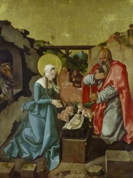The Nativity Artwork by Hans Baldung Grien