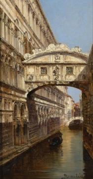 The Bridge Of Sighs Artwork by Antonietta Brandeis
