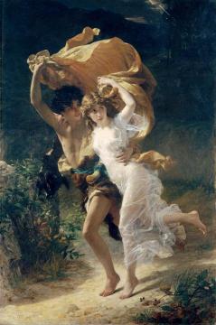 The Storm Artwork by Pierre Auguste Cot