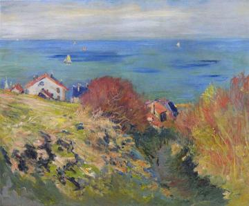 Pourville Artwork by Claude Oscar Monet