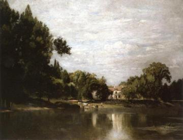 The Marne at Chennevieres Artwork by Stanislas Lepine