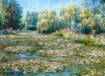 Water Lilies At Giverny Artwork by Blanche Hoschedé-Monet