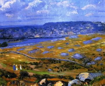 Gloucester Landscape Artwork by John Sloan