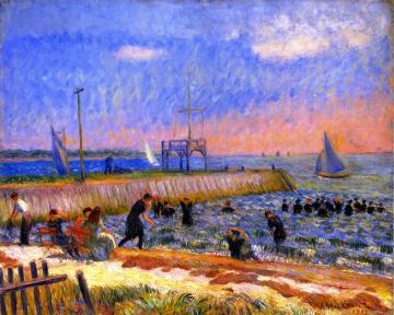 Bathers, Bellport, No. 1 Artwork by William James Glackens