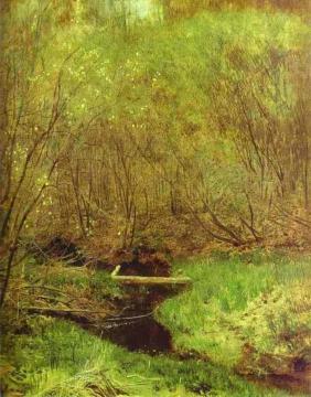 Spring in the Forest Artwork by Isaac Ilich Levitan