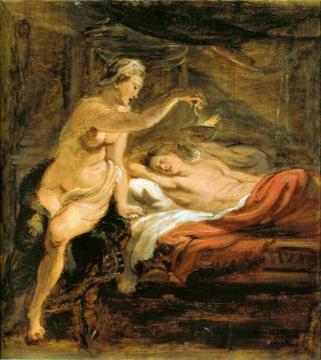 Amor and Psyche Artwork by Peter Paul Rubens