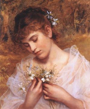 Love in a Mist Artwork by Sophie Anderson