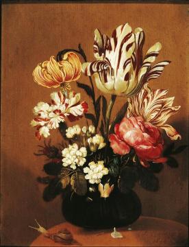 Flower Still Life Artwork by Hans Bollongier