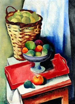 Large Still Life Artwork by Moise Kisling