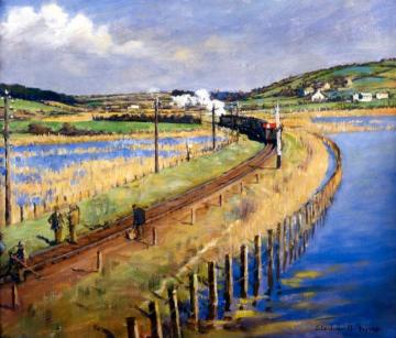 Through The Marshes Artwork by Stanhope Alexander Forbes