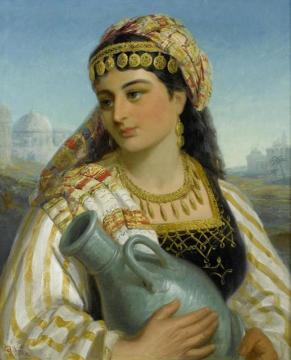 A North African Beauty Artwork by Robert Kemm