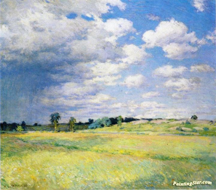 Flying Shadows Artwork by Willard Leroy Metcalf