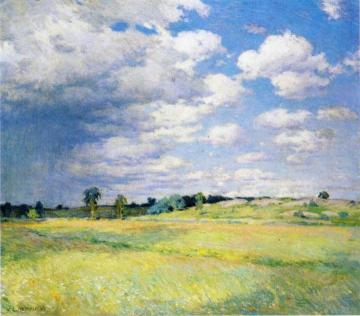 Flying Shadows Artwork by Willard Leroy Metcalf