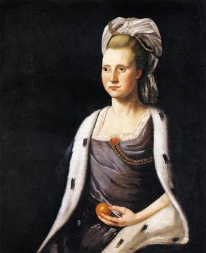 Mrs. Henry Daggett (Elizabeth Prescott) Artwork by Ralph Earl