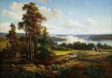 View Of Lidingo Artwork by Josefina Holmlund