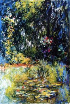 A Corner Of The Water Lily Pond Artwork by Claude Oscar Monet
