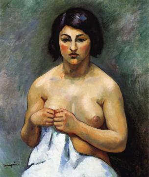Woman's Torso, Little Marie Artwork by Henri Manguin