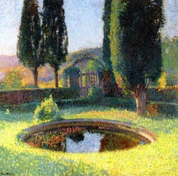 Le Bassin Sud Est de Parc du Marquayrol Artwork by Henri Martin