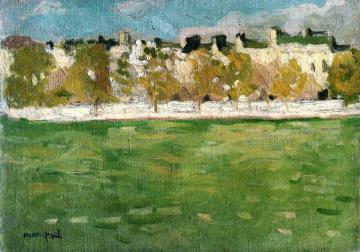 Embankments of the Seine in Paris Artwork by Albert Marquet
